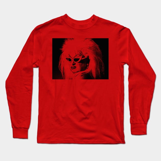 Divine \/\/\/ Drag Queen Fanart  Design Long Sleeve T-Shirt by DankFutura